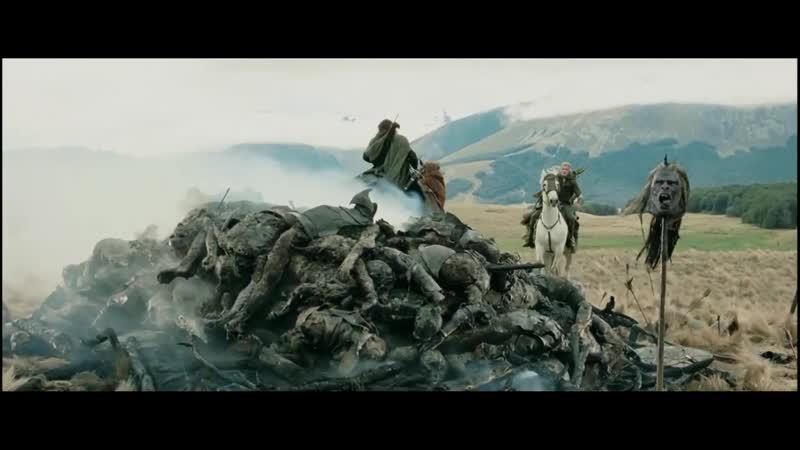 Арагорн, леголас и гимли идут по следам мерри и пиппина властелин колец две крепости