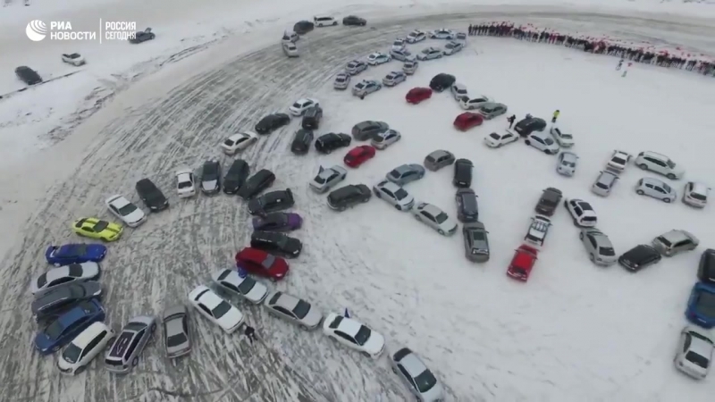 Поздравление с 8 марта от иркутских автомобилистов