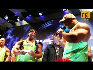 Cedric mcmillan signs happy birthday to shawn rhoden! (fibo 2016, gob channel)