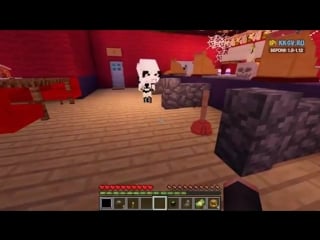 Нуб подсмотрел за девушкой демоном в майнкрафт ~ троллинг нуба майнкрафт minecraft demon