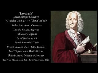 A vivaldi gloria mustonen barrocade voces musicales