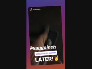 Yung pinch x tyla yaweh skating #lostatseatour