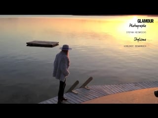 Making of frida gustavsson pose le spécial mode de glamour