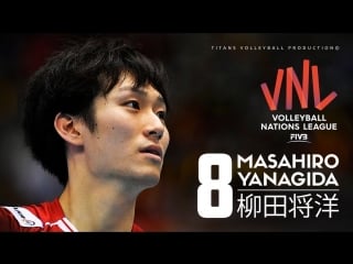 Masahiro yanagida amazing top 10 volleyball plays vnl 2018