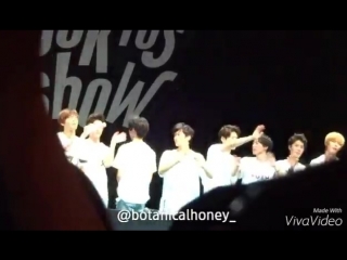 {fancam} 151019 smrookies show end