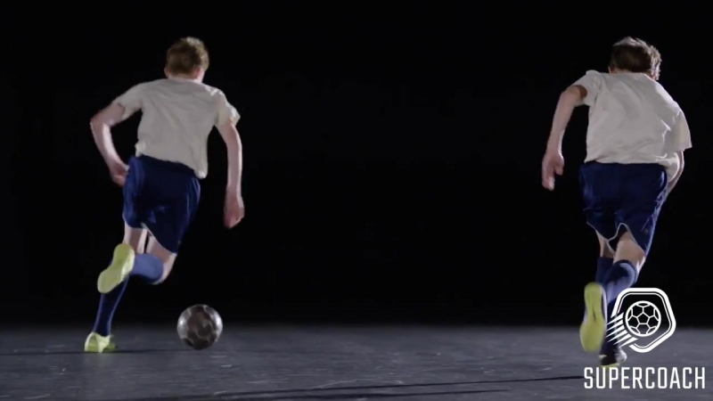 Tutorial porn video – Football soccer exercise tutorial on how turn with the ball (messi ronaldo neymar)