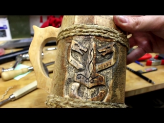 Epic pallet beer mug making of