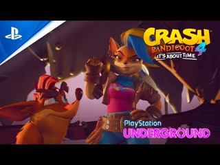 Crash bandicoot 4 – tawna gameplay reveal | playstation underground