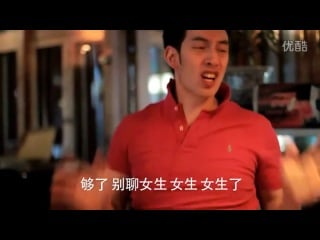 American guy in china showing his remarkable chinese, playing 12 characters by his own