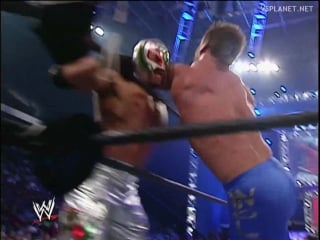 Chris benoit & kurt angle vs edge & rey mysterio, wwe no mercy 2002