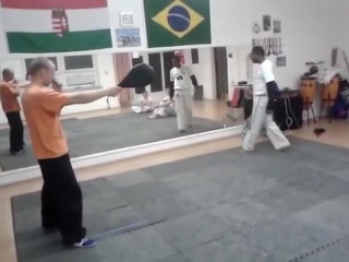 Mestre marcelo capoeira afro ritmo hungria