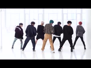 Bts (방탄소년단) 작은 것들을 위한 시 (boy with luv) dance practice [mirrored]