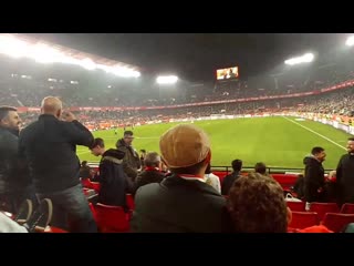 Gfriend ‘love in the air’ was used in ‘half time kiss cam segment’ in spanish football league la liga match sevilla vs granada 2