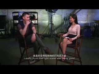 [preview] 160513 talking to hollywood with betty zhou (cctv preview) @ wu yi fan