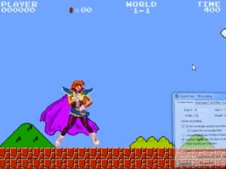 Lina inverse in super mario bros