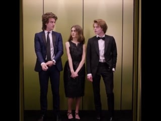 Joe keery, charlie heaton, natalia dyer