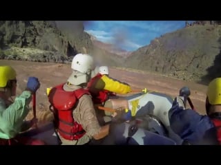 Rafting the grand canyon