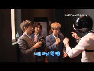 Backstage » 140723 | mnet m2 b1a4 vs mpd