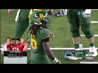 Ncaaf 2019 | west virginia mountaineers at #12 baylor bears | pt 4/8 | 31/10/2019 | viasat sport hd | week 10 | ncaa football