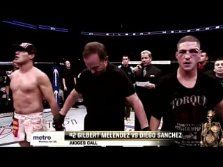 Gilbert melendez vs diego sanchez fight highlight | by stilinski