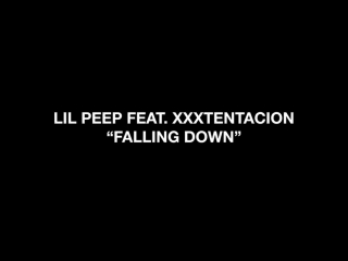 Lil peep & xxxtentacion "falling down" (анонс трека) [nr]