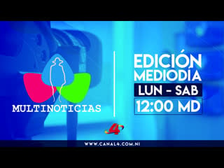 (en vivo) noticias de nicaragua multinoticias edición mediodía 25 de septiembre de 2023