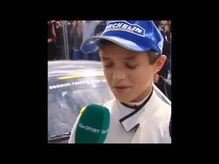 Lando norris 14 y o