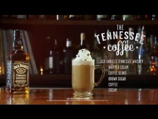 Warm up with our tennessee coffee jack daniels old no 7 whiskey, coffee, brown sugar, cream, garnish with w
