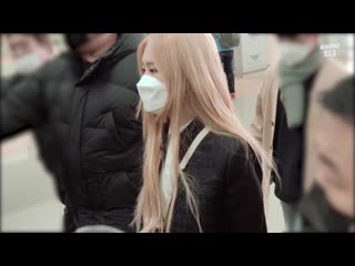 200224 rose @ incheon airport (seoul, korea) to charles de gaulle airport (paris, france)