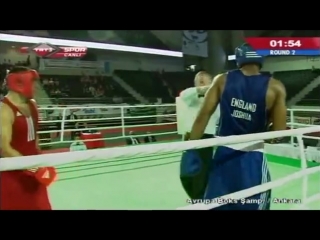 Mihai nistor vs anthony joshua 2011 european championships