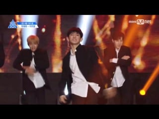 [fancam] 170424 выступление lee eui woong с песней boy in luv – bts @ mnet official