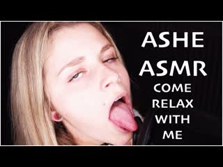 Ashe asmr tingling mouth sounds kissing tapping slow medium fast sounds to relax you