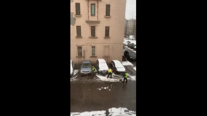 Хитрая уборка снега