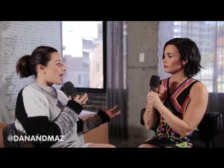 Demi lovato talks collaborating with olly murs