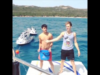 Caspar lee #alsicebucketchallenge instagram video