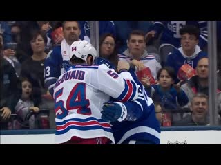 Gotta see it nazem kadri punched in the face by goalie, cross checked and hip tossed by mcquaid