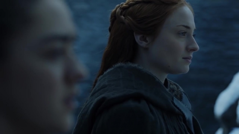 Game of thrones 7x07 sansa and arya conversation