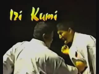 Iogkf/ iri kumi training / sensei morio higaonna, sensei tetsuji nakamura