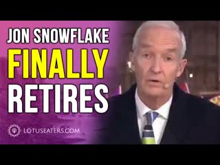 Jon snow(flake) retires