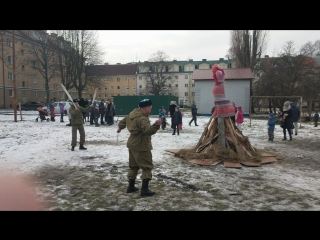 Фланкироа/крутка двумя шашками