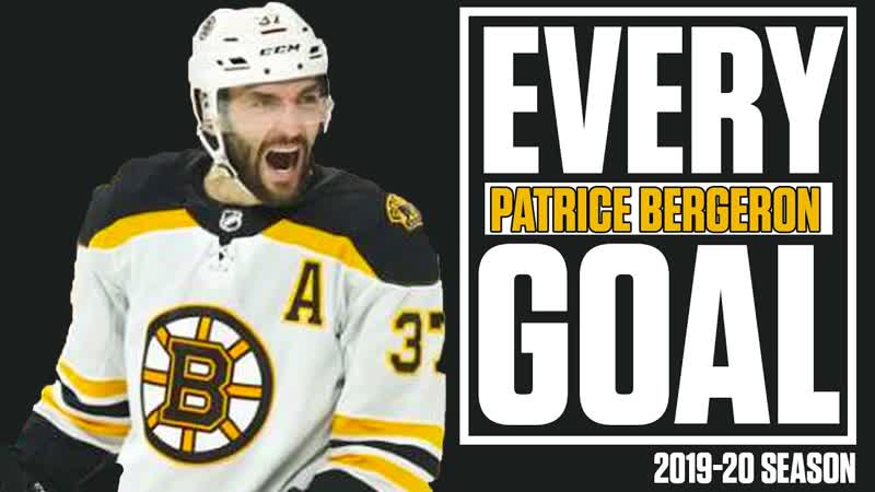 Every patrice bergeron goal from the 2019 20 far
