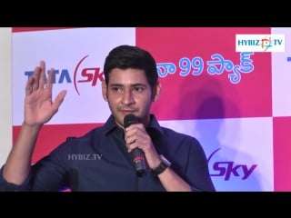 Srimanthudu mahesh babu tata sky celebrates success hybiz tv