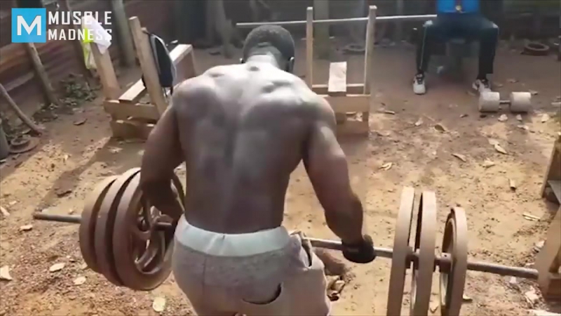 Madness porn video – Real gym african bodybuilders muscle madness