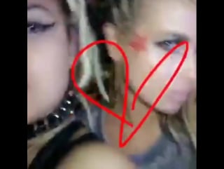 2 red stars and a heart @karenrubyn #turnup #birthday #party #herewego