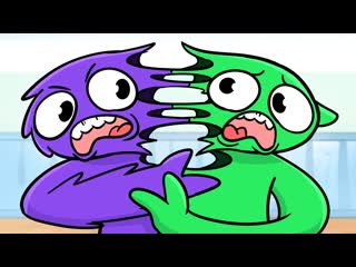 [huluwuluanimations] jester and choo choo charles daily life! full compilation // poppy playtime chapter 3 animation (1080p)