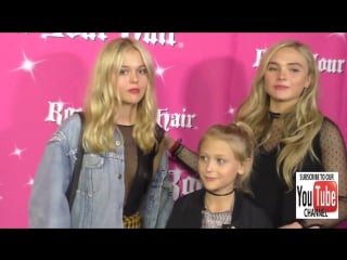 Natalie alyn lind, alyvia alyn lind, emily alyn lind at the rock your hair prese