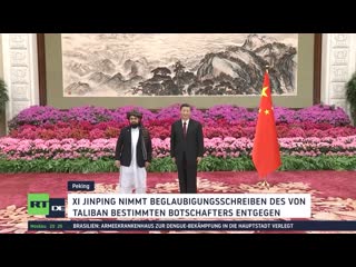 Afghanistan china erkennt taliban übergangsregierung an