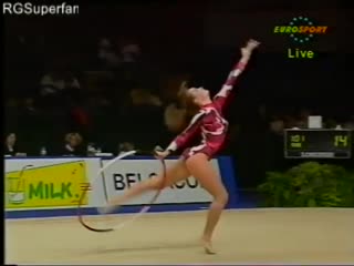 1992 rhythmic gymnastics world championships aa indiv 1 4 eurosport fra