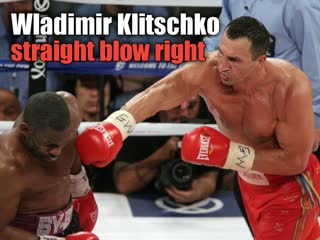 Wladimir klitschko straight blow right