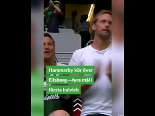 New video!!! alex with friends at hammarby match monday july 22, 2019